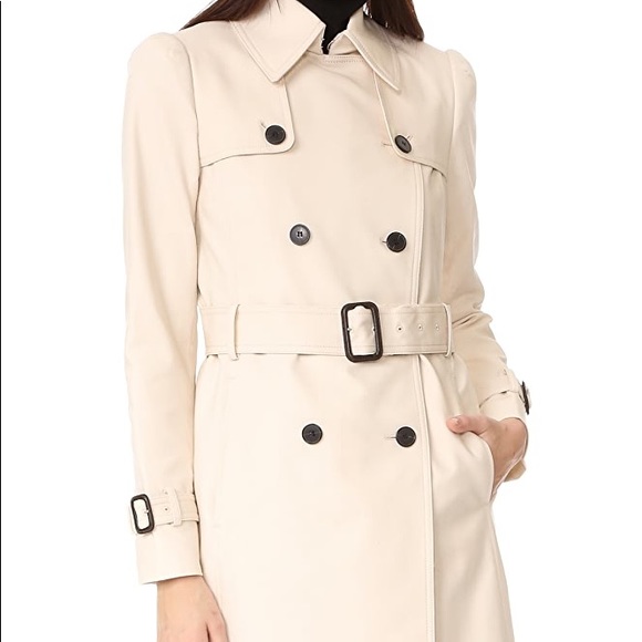club monaco claudine trench coat
